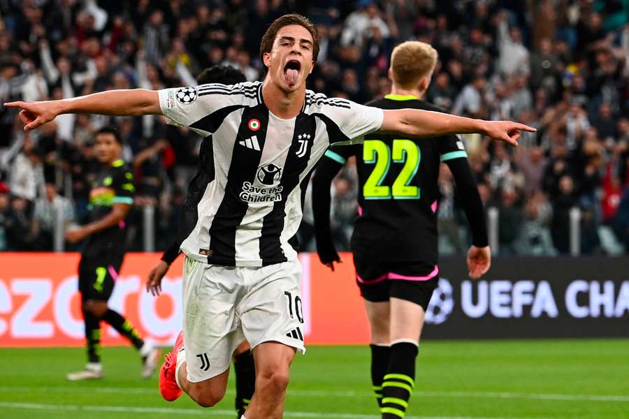 La Juve celebró hasta tres goles frente al PSV