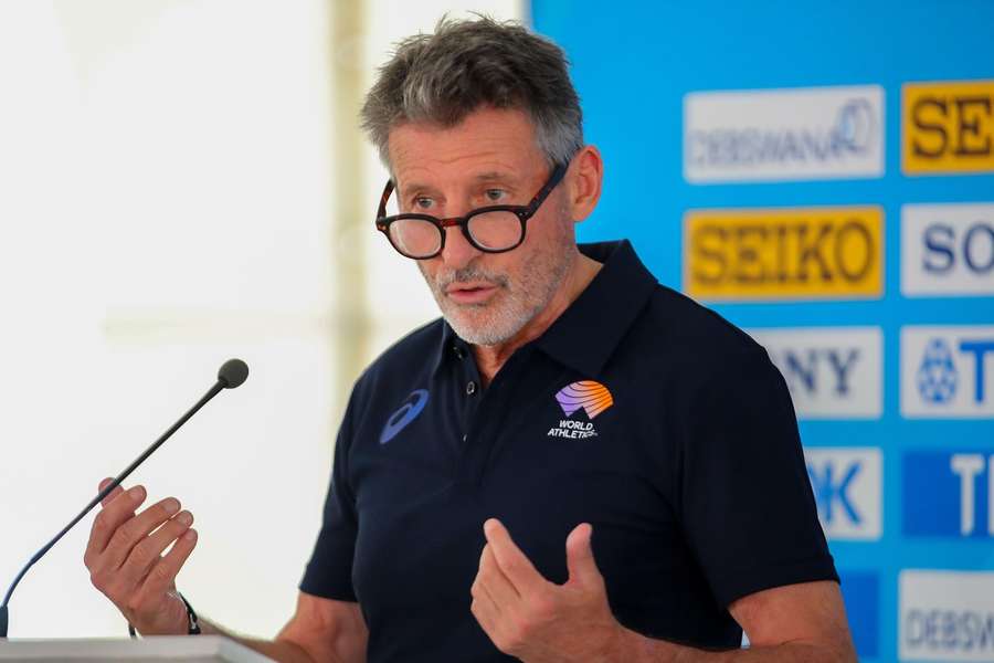 Prezydent World Athletics Sebastian Coe