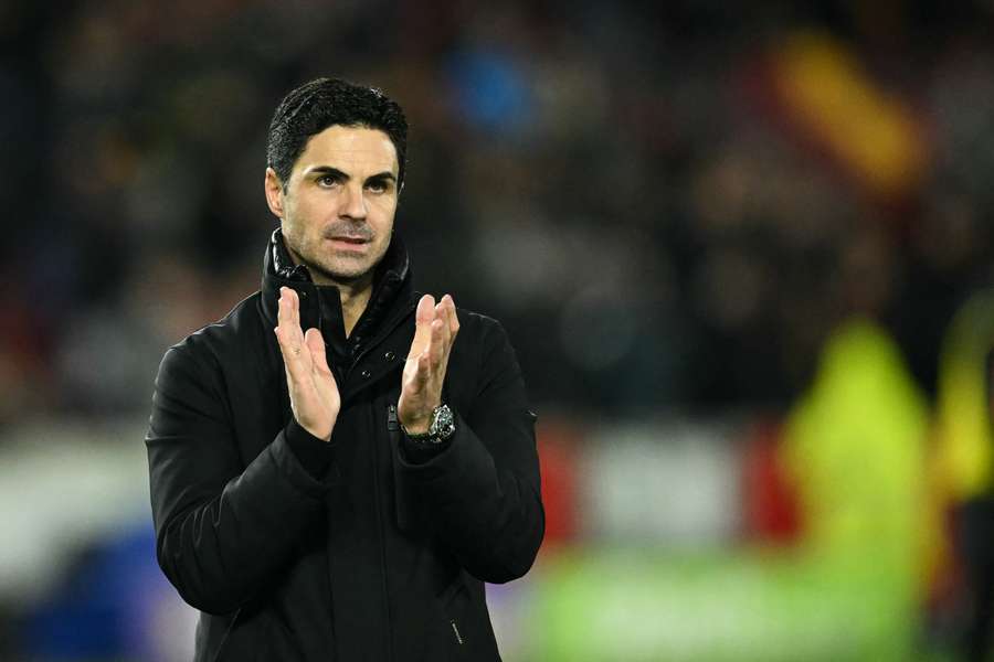 Mikel Arteta le 1er janvier dernier.