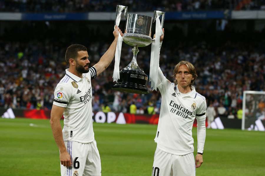 Nacho i Modrić wygrali Copa del Rey w 2023 roku.