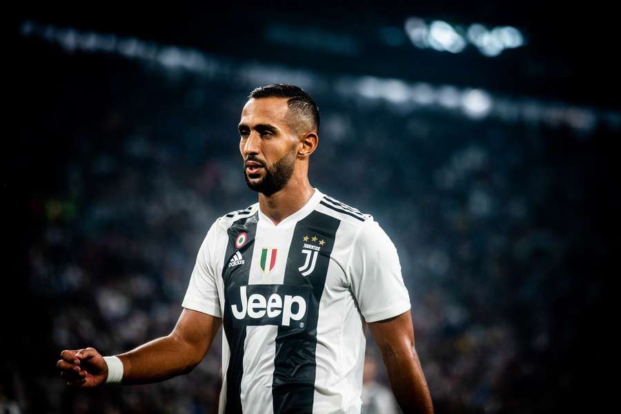 Medhi Benatia als speler van Juve in 2018