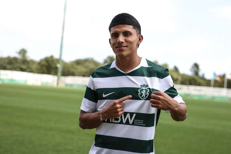 Sebastián Osorio, novo jogador do Sporting