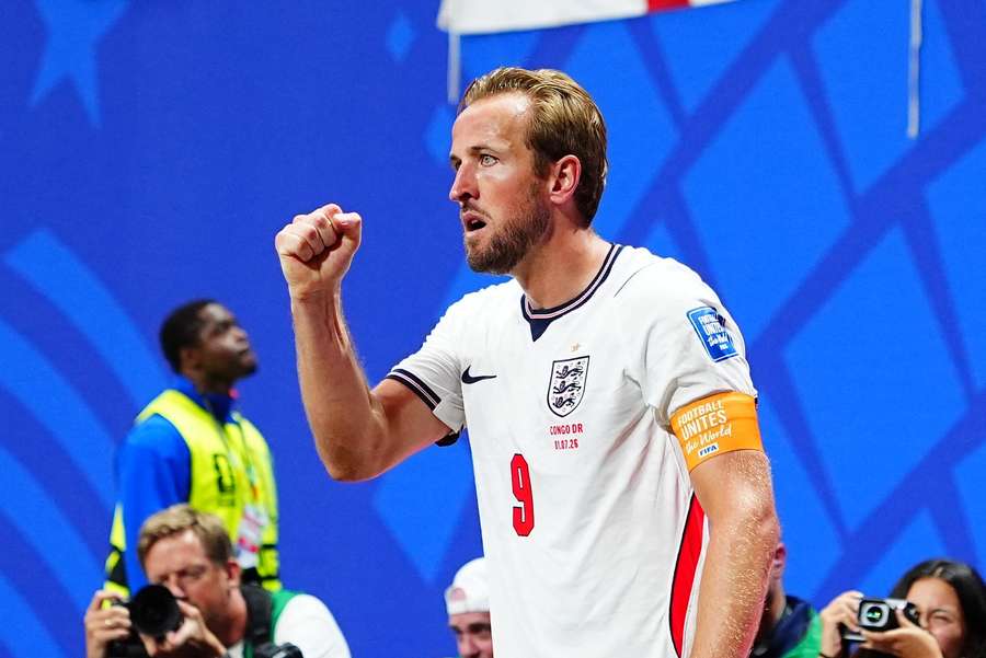 Harry Kane was England's hero against DR Congo earlier this week