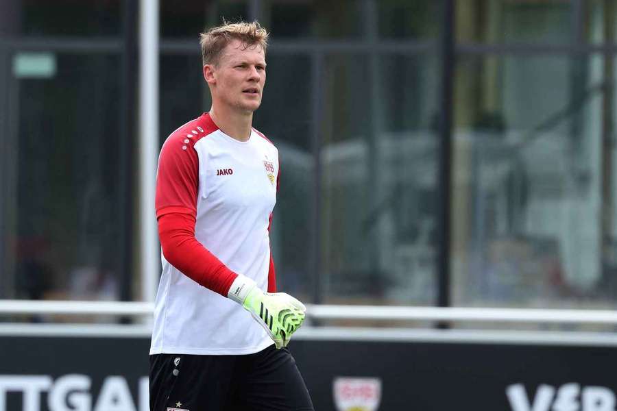 Alexander Nübel im Training.