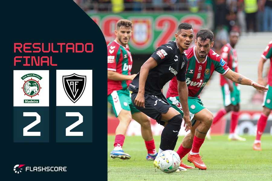 Paulo Henrique iniciou a reação do Marítimo Paulo Henrique iniciou a reação do Marítimo