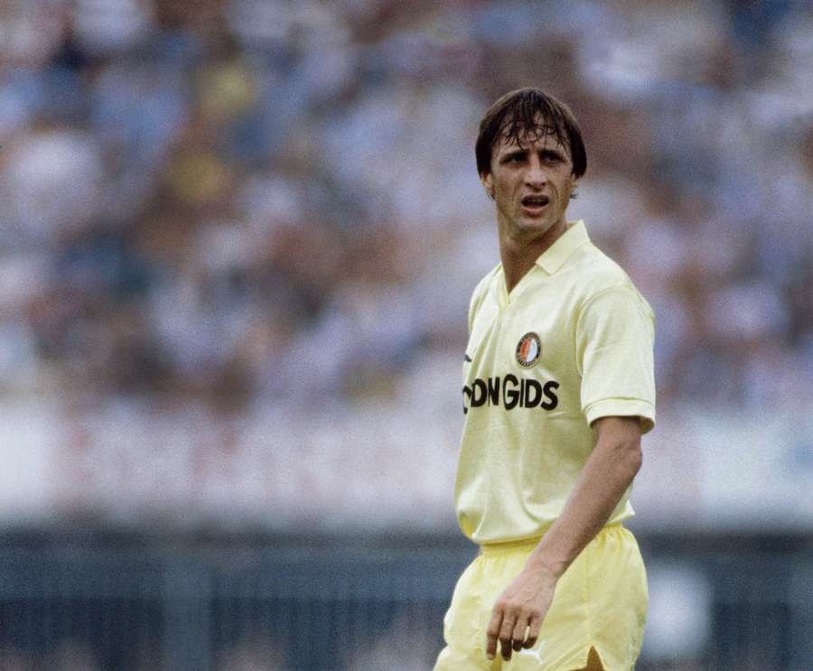 Johan Cruyff no Feyenoord Johan Cruyff no Feyenoord