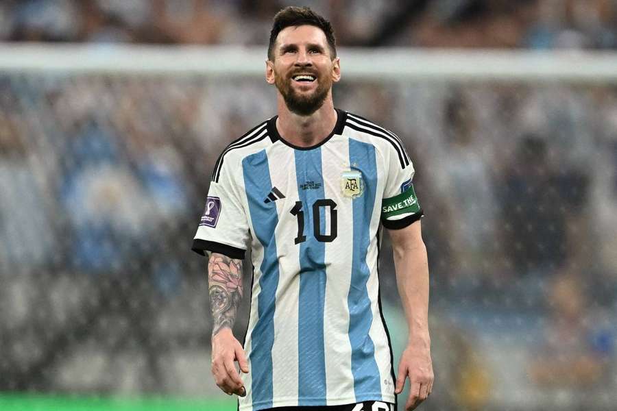 Messi opened the scoring against Mexico on Saturday