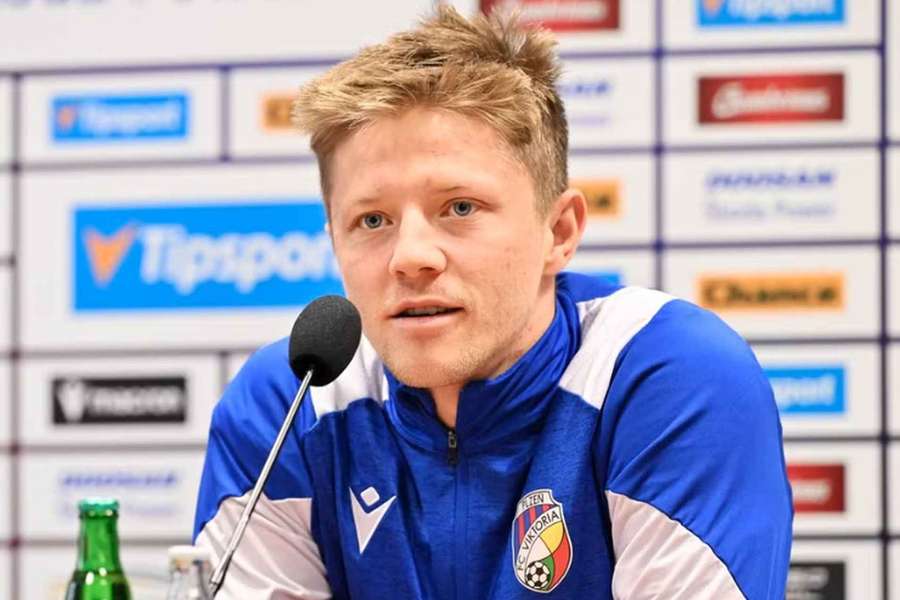 Záložník Viktorie Plzeň Lukáš Červ.