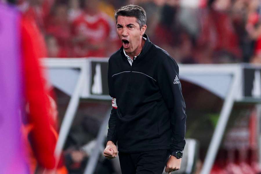 Bruno Lage, treinador do Benfica