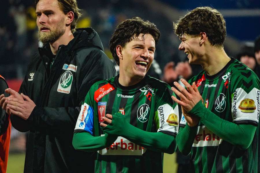 Ried hat nach dem Sieg allen Grund zur Freude