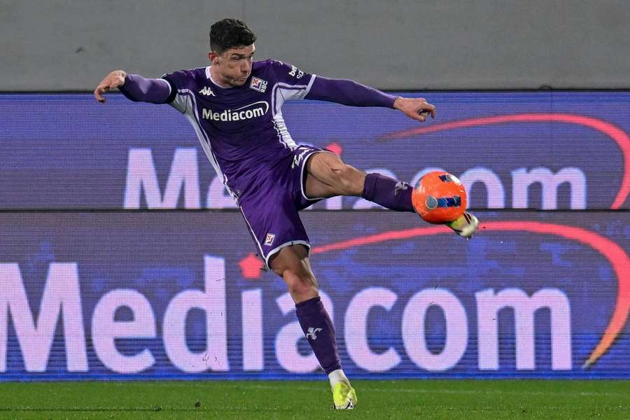 Gosens wurde in der 66. Minute eingewechselt