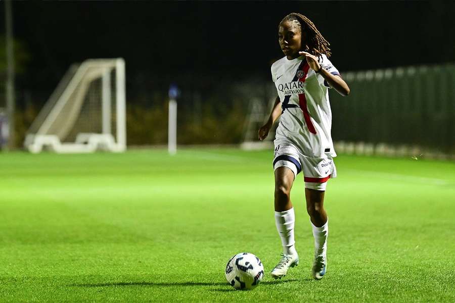 Tara Elimbi Gilbert a délivré le Paris Saint-Germain samedi face à Dijon.