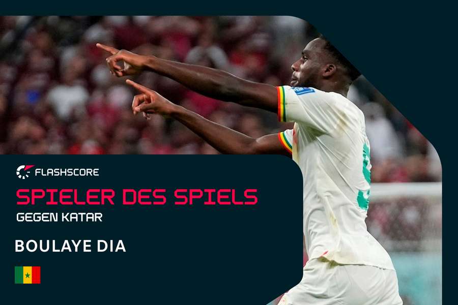 Spieler des Spiels Boulaye Dia