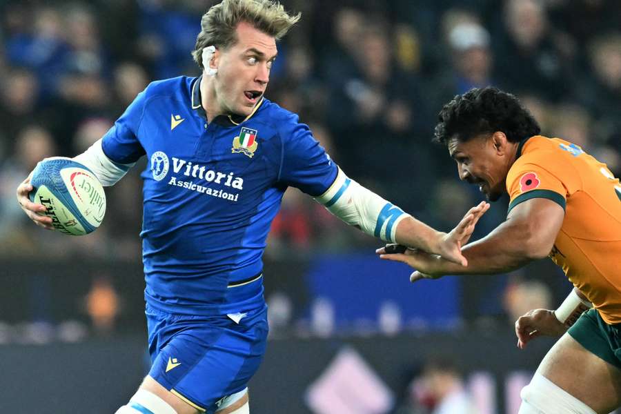 La selección australiana de rugby cae ante Italia por segunda vez en su historia