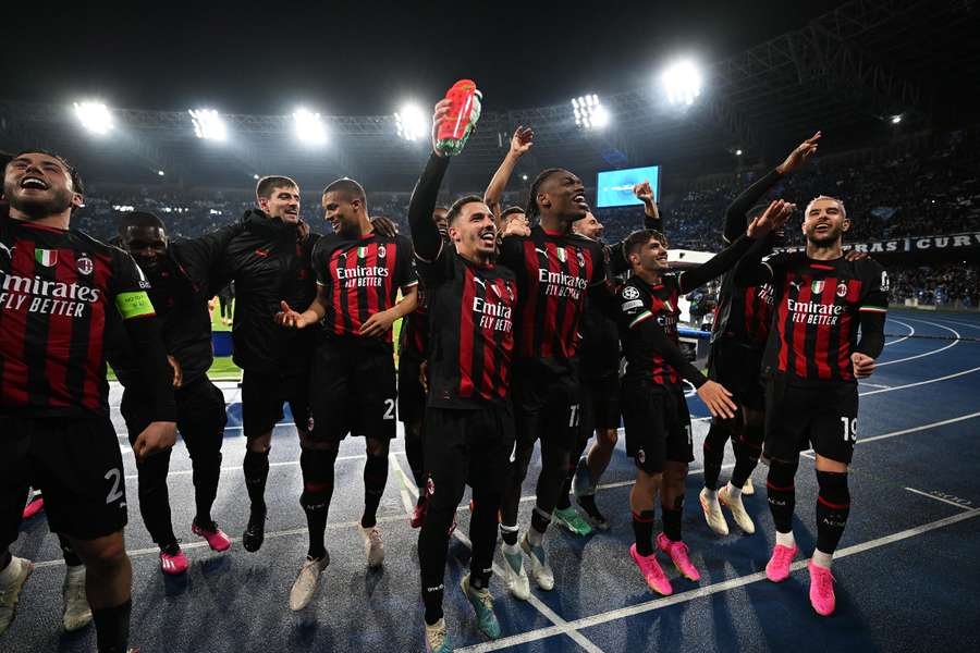 It's AC Milan's first semi-final since 2007