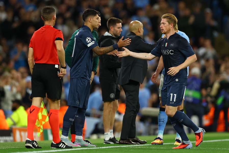 Kevin De Bruyne odohral pri návrate na Etihad 26 minút. Kevin De Bruyne odohral pri návrate na Etihad 26 minút.