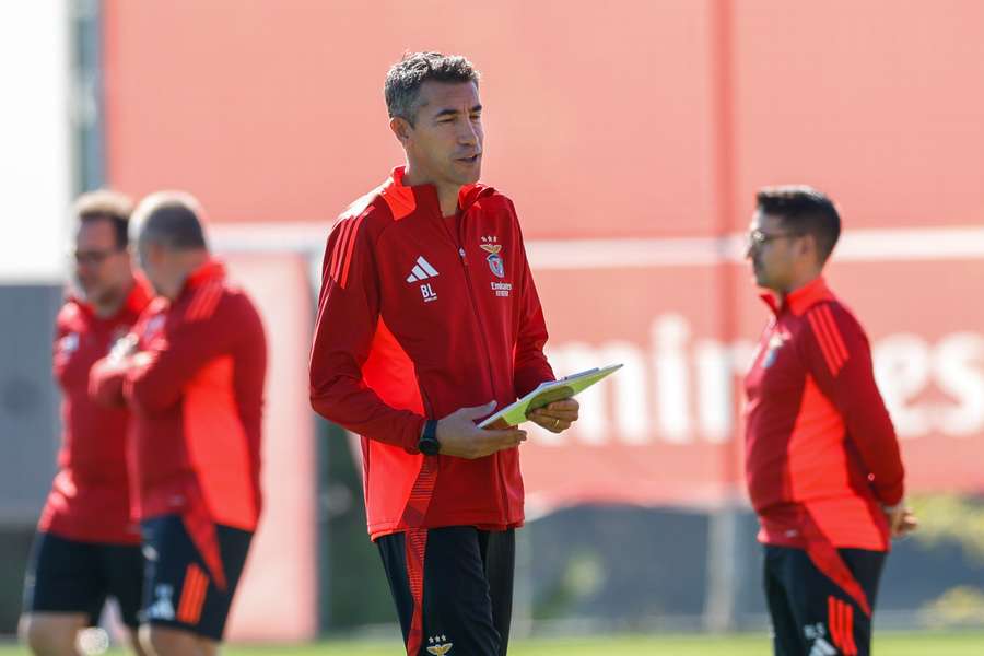 Bruno Lage, treinador do Benfica