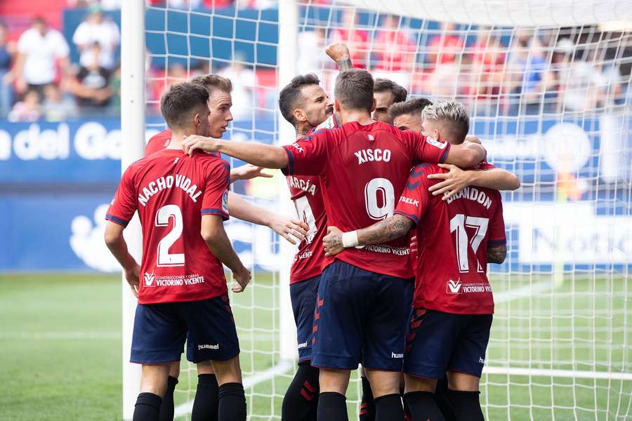 Osasuna não vai participar nas provas europeias