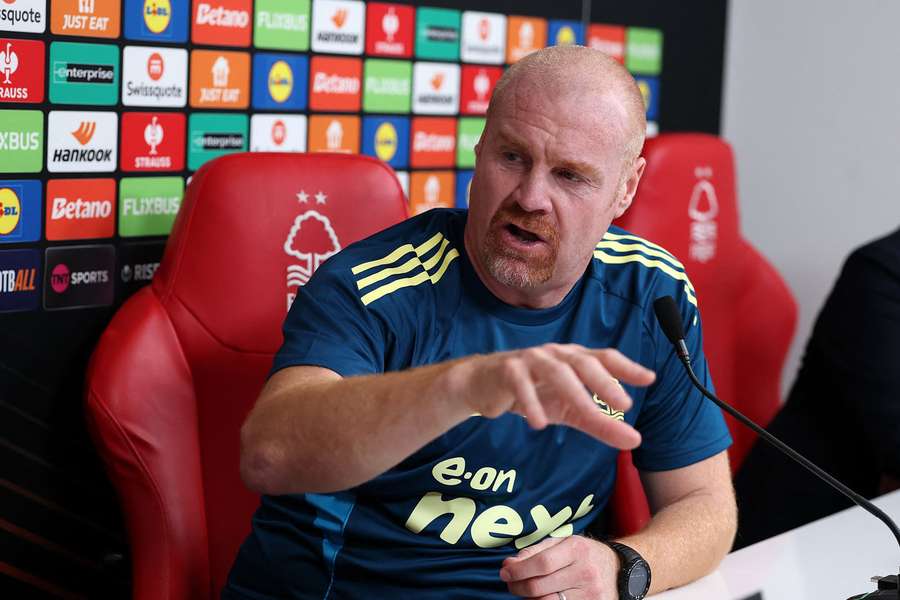 Sean Dyche, treinador do Nottingham Forest