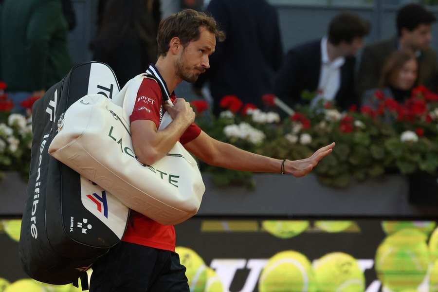 Daniil Medvedev, campione in carica a Roma