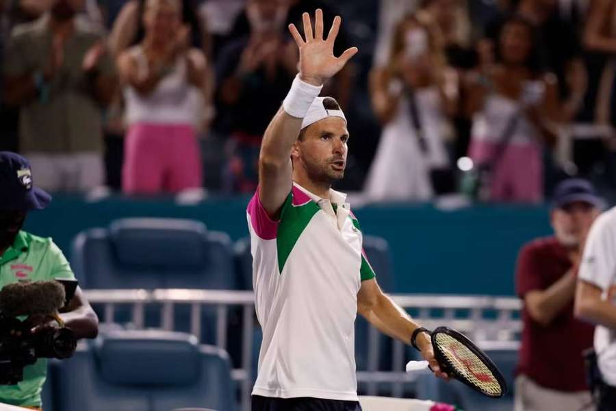 Dimitrov v Miami odvrátil mečbal a je v semifinále.
