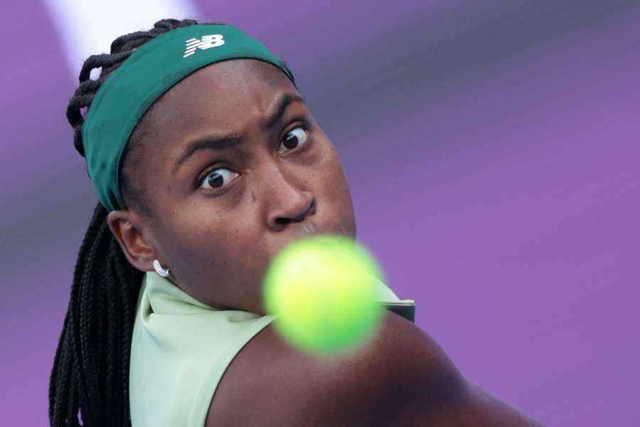Coco Gauff ce mardi.