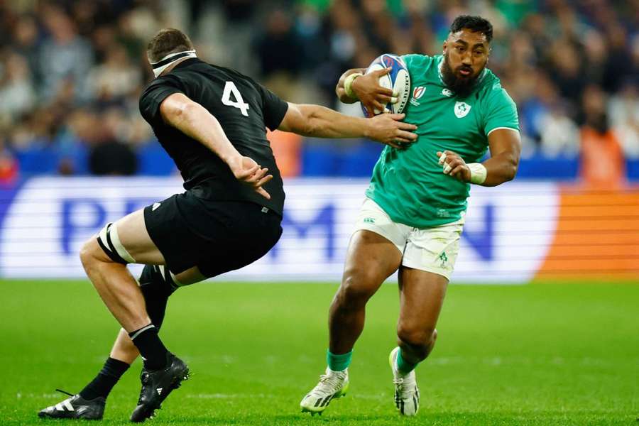 Ireland lost to New Zealand in the quarter-finals