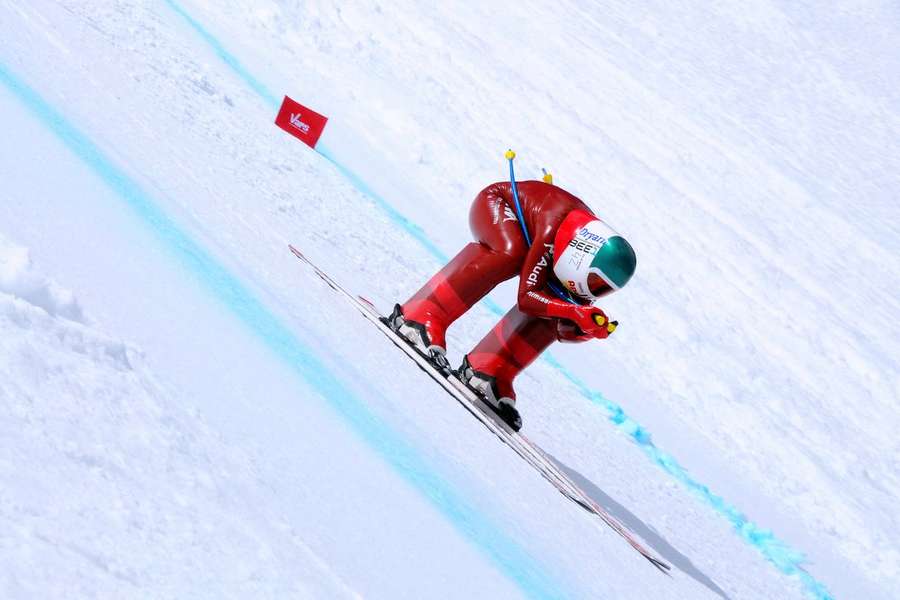 Valentina Greggio podczas rekordowego przejazdu 10 lat temu