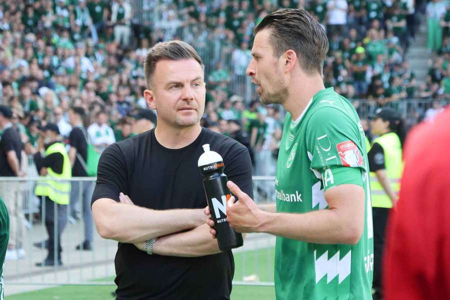 Enrico Maaßen hat mit dem FC St. Gallen den Schweizer Pokal gewonnen.