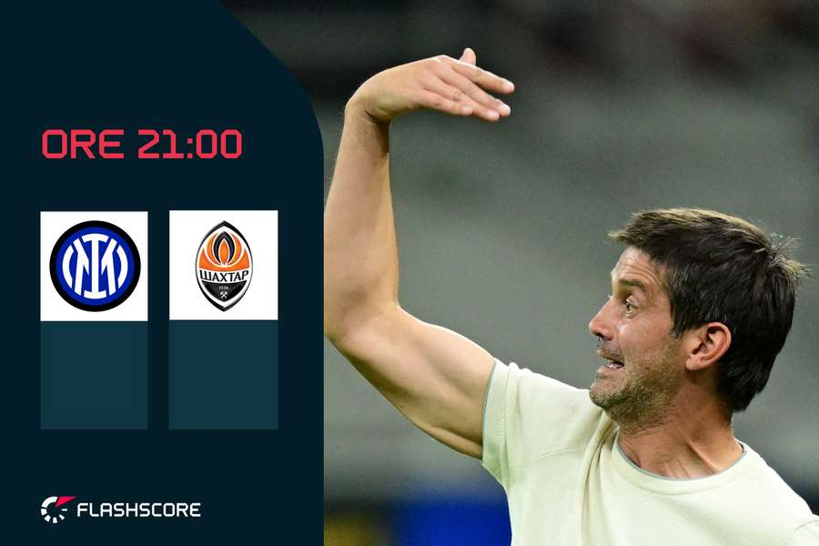 Champions League LIVE, Inter-Shakhtar Donetsk Champions League LIVE, Inter-Shakhtar Donetsk
