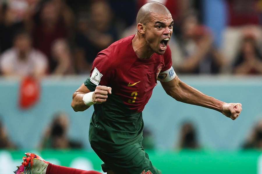 Pepe în tricoul Portugaliei