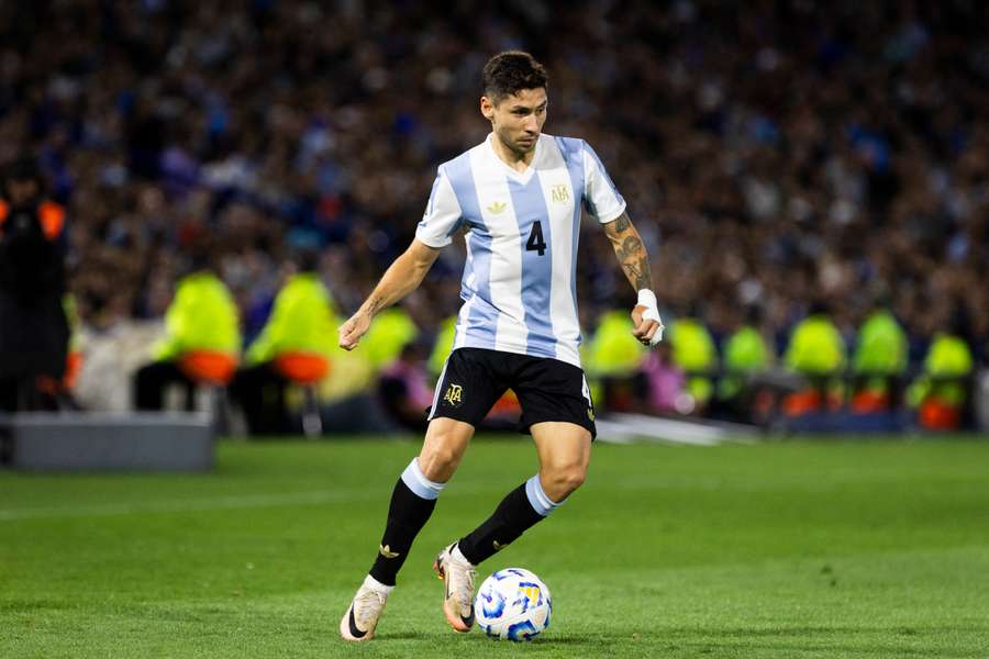 Montiel avec l'Argentine durant l'automne dernier.