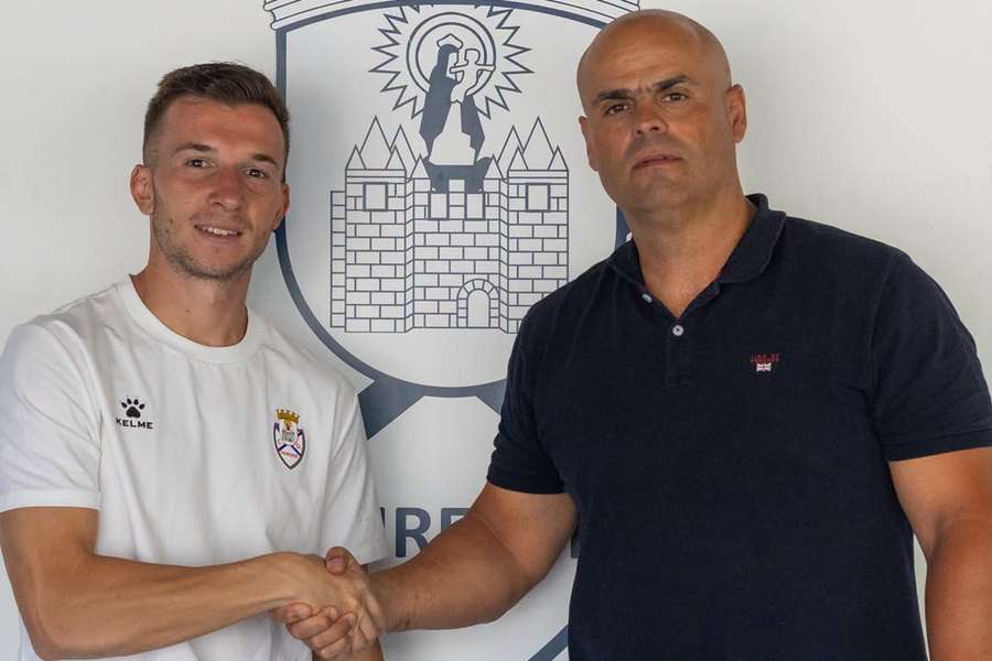 Diego Moreno oficializado no Feirense Diego Moreno oficializado no Feirense