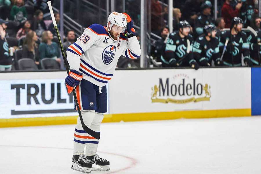 Die Oilers und Leon Draisaitl haben in Seattle verloren Die Oilers und Leon Draisaitl haben in Seattle verloren