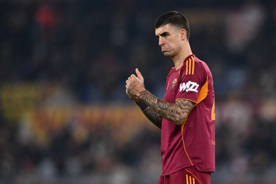 Gianluca Mancini, joueur de la Roma.