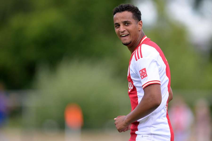 Mohamed Ihattaren v dresu Ajaxu Amsterdam.