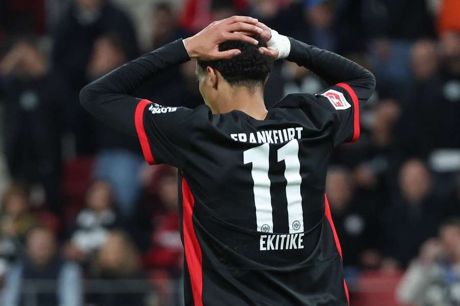 Hugo Ekitike, avançado do Eintracht Frankfurt