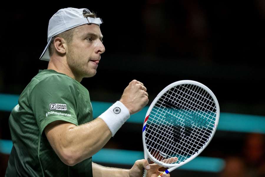 Tallon Griekspoor kept the Dutch dream alive in Rotterdam after a thriller