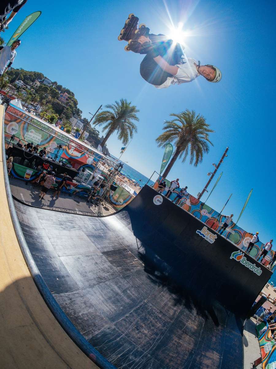 Competición de skateboarding en Lloret de Mar Competición de skateboarding en Lloret de Mar
