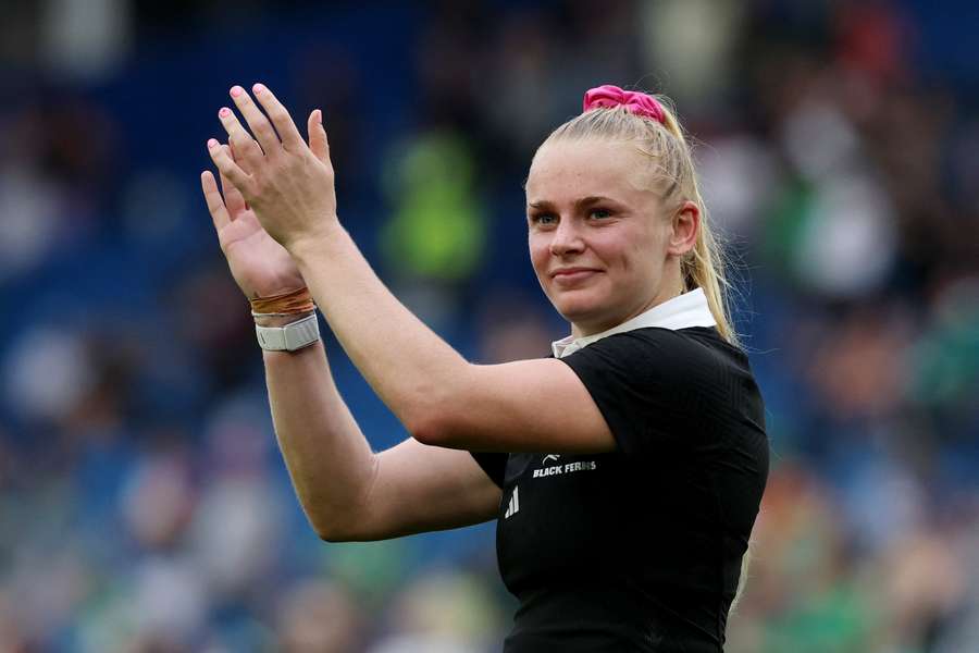 Jorja Miller lors du match contre l'Irlande.