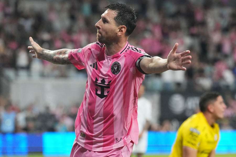 Lionel Messi voltou a marcar com a camisa do Inter Miami