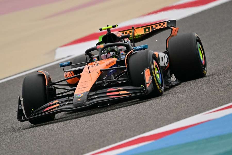 Norris domina 1º dia de testes da F1; Bortoleto é o 12º