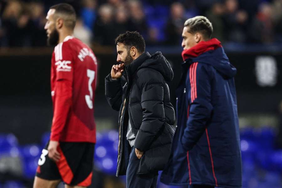 Ruben Amorim, treinador do Manchester United