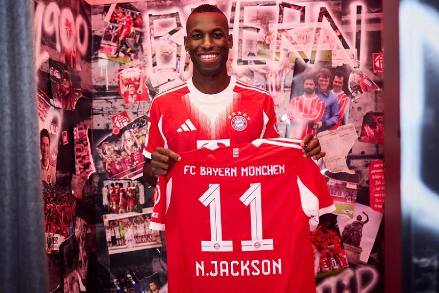 Nicolas Jackson vai vestir a camisa 11 do Bayern de Munique