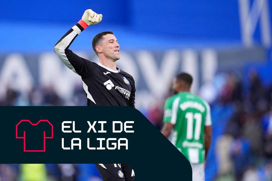 David Soria, portero del Getafe