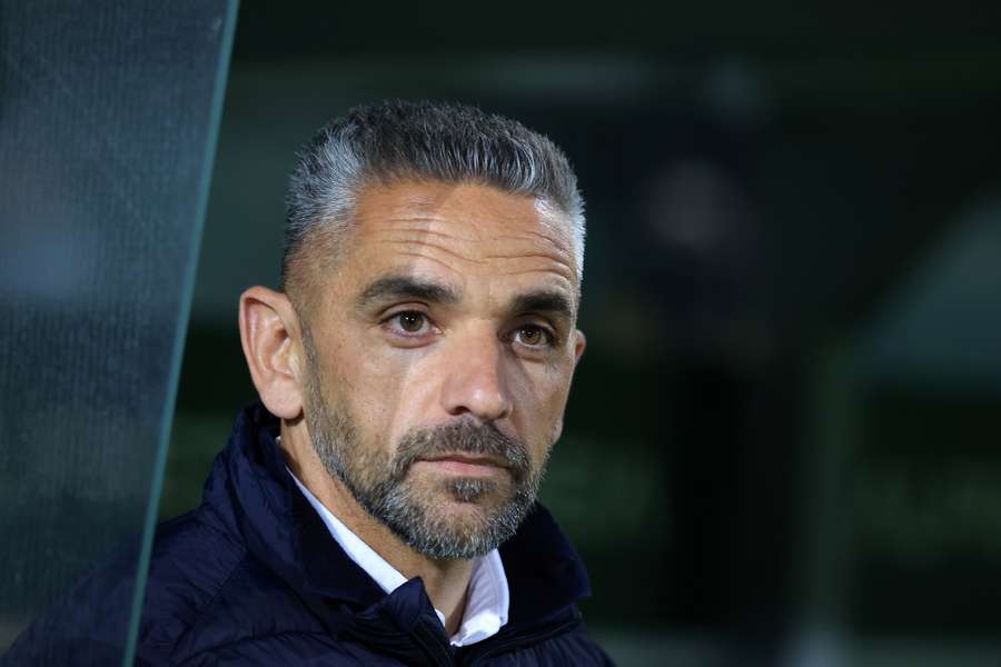 Rui Borges, treinador do Sporting