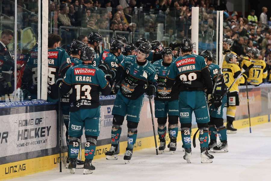 Die Linzer beenden die Serie der Capitals und bleiben weiterhin an der Spitze