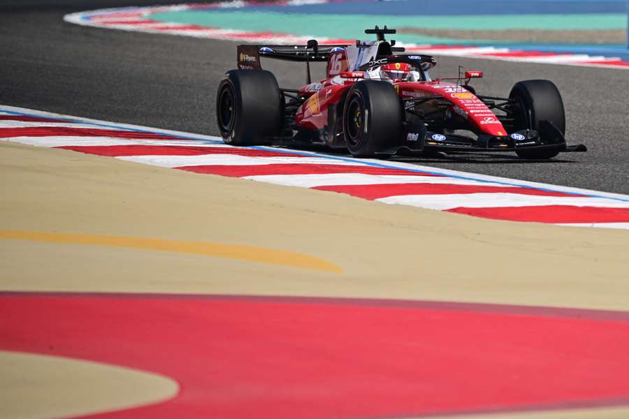 Leclerc und Ferrari haben in der letzten Übungsfahrten in Bahrain ein Ausrufezeichen gesetzt Leclerc und Ferrari haben in der letzten Übungsfahrten in Bahrain ein Ausrufezeichen gesetzt