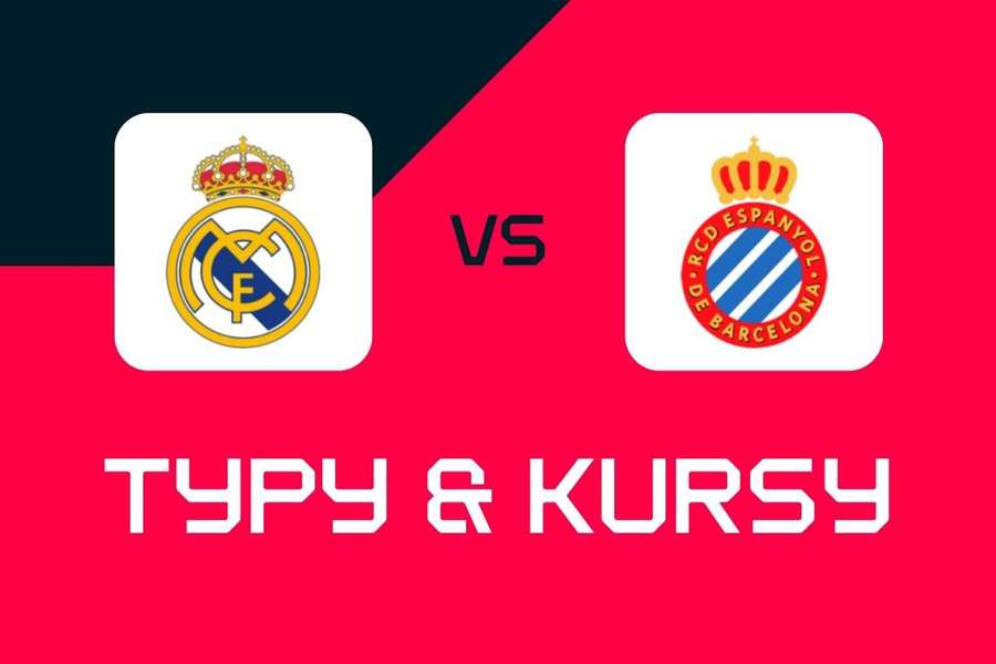 Real Madryt - Espanyol: Typy bukmacherskie, najlepsze kursy i zakłady (LaLiga)