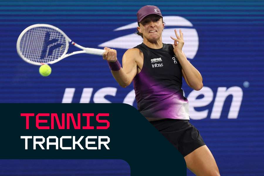 Swiatek is in second-round action today Swiatek is in second-round action today